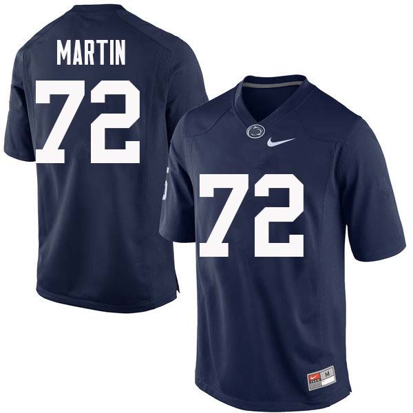 NCAA Nike Men's Penn State Nittany Lions Robbie Martin #72 College Football Authentic Navy Stitched Jersey QSG0498BU